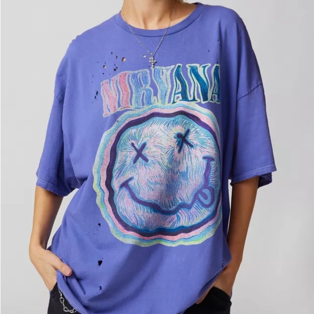 NIRVANA Oversized T-shirt S/M